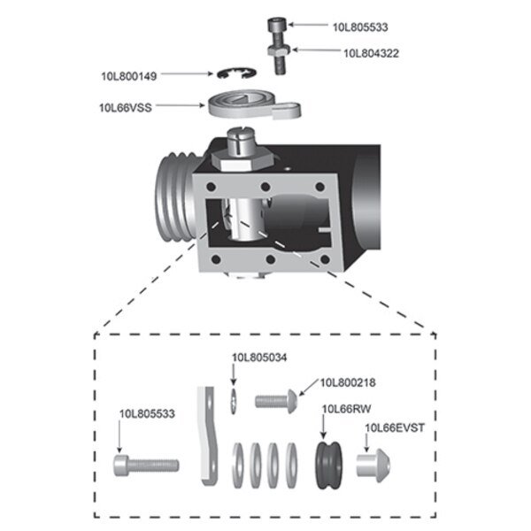 6.5 Cu. Ft. M-Series Blast Pot, Marco, Mfr#: 1065209PKA
